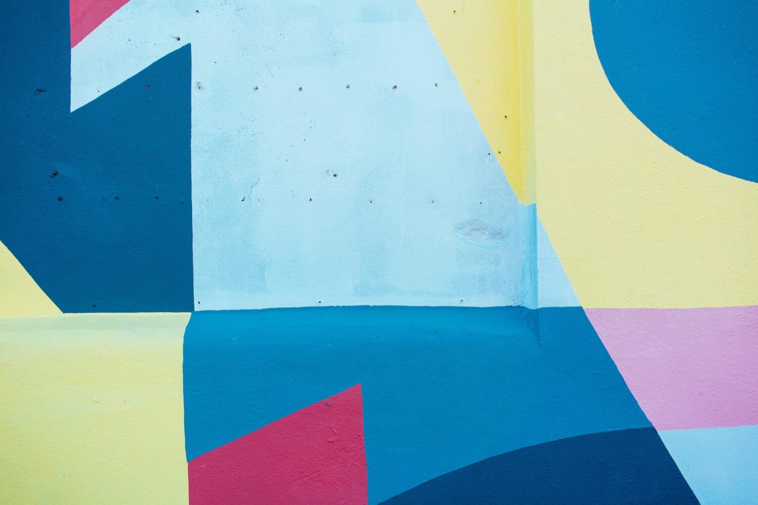 Abstracte kleurrijke vormen als symbool voor diversiteit en verschillende perspectieven