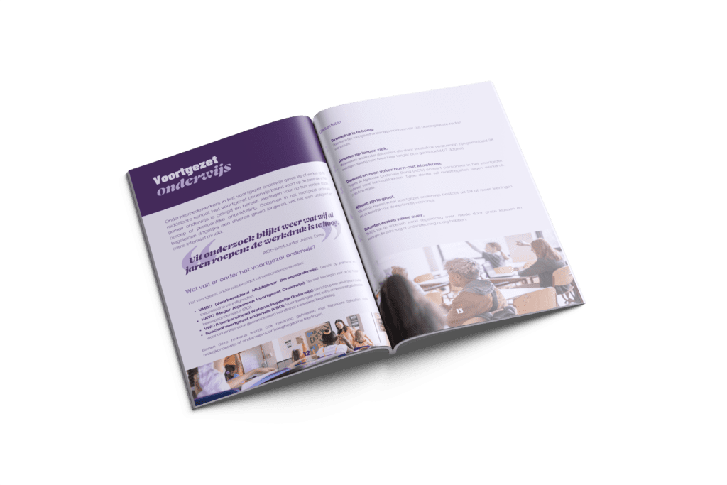Open whitepaper van Specialistennet over psychisch verzuim in het onderwijs met inzichten en cijfers over mentale gezondheid
