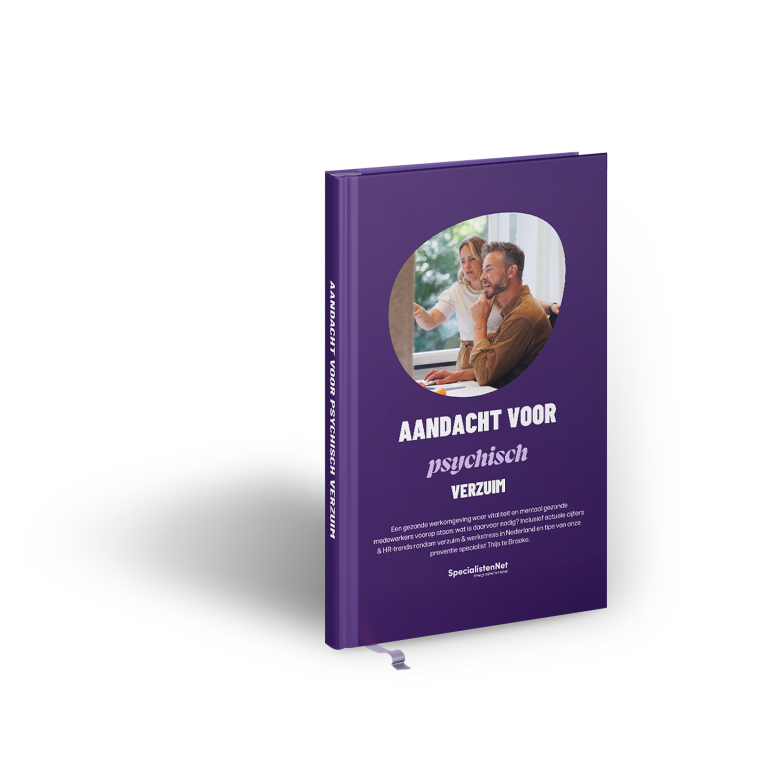 E-book van Specialistennet over aandacht voor psychisch verzuim en mentale gezondheid op de werkvloer